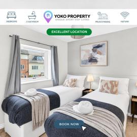 Stylish House • Excellent Location • Free Parking • Super-Fast Wifi • Self-Check-In • Yoko Property