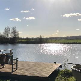 Idyllisches Bauernhaus Am See