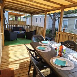 Mobil-home camping Mar Estang, hotel in Canet-en-Roussillon