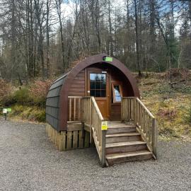 By The Way Campsite, Posh Pod, Cobbler, hotel Tyndrumban