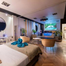 Studio romantique avec Jacuzzi