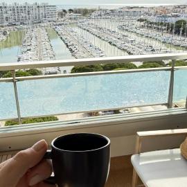 Appartement vue mer Carnon Plage dernier étage proche Parc Expo, Hotel in Mauguio