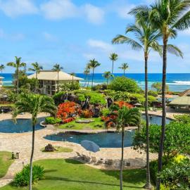 Kauai Beach Resort Deluxe Ocean View Suite、リフエのホテル