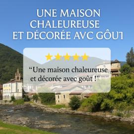 Maison de charme 10 personnes, hotell i Seix