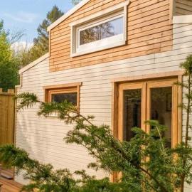 La tiny house perdue, hotell sihtkohas Saint-Blimont