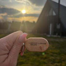 LAKEVIEW A-frame ESCAPE, hotel in Tisa