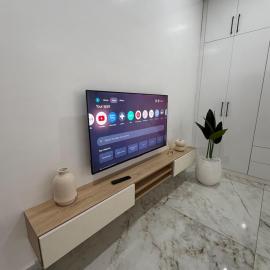 The Coziest Studio Unit Com18 Spintex Wifi Netflix