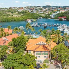 Marina Apartment A2, luxury waterfront apartment Spanish Water, Jan Thiel, Curaçao