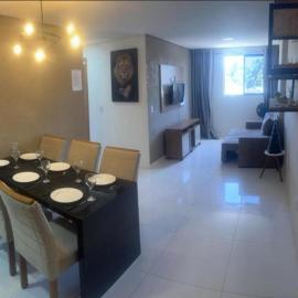 Amplo novo e moderno apartamento em linda praia de Maceió