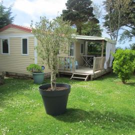 mobil- home 4 personnes dans Camping de Kerivoas, hotel in Audierne