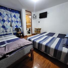 Habitación triple con entrada independiente