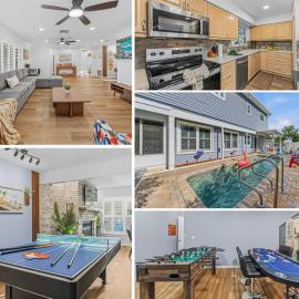 6 King Suites Pool Game Room Oasis Near Beaches