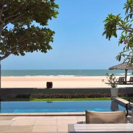 Biệt thự mặt tiền biển-hồ bơi riêng-4 phòng ngủ