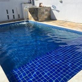 Sobrado completo, Cibratel 2, piscina, churrasqueira, até 8 pessoas!