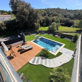 Villa 4 ch, piscine calme cadre exceptionnel