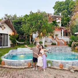 Vườn Trên Đồi Retreat Villa – hotel w mieście Trại Vang