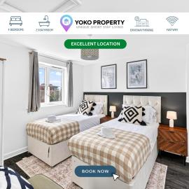 Stylish House • Pool Table • Driveway Parking • Work Desk • Smart TVs • Fast Wifi • Yoko Property