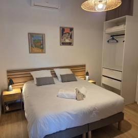 La chambre d'hôtes de l'olivier Gîte A Coeur Vaillant, hotel em Vailhan