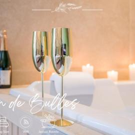 Ecrin de bulles - Jacuzzi & clim，Les Cabannes的飯店