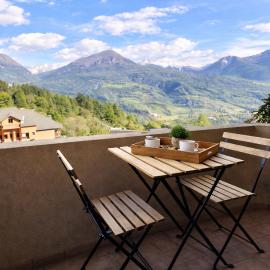 Vue montagne exceptionnelle T2 Cosy avec Balcon proche du lac