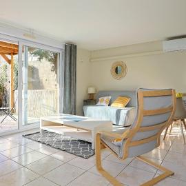 La Frigoule Maison T2 avec entrée, jardin et parking indépendants