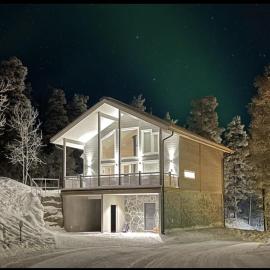 Holy Moly by Hilla Villas, hotel in Pelkosenniemi