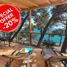 Pine Beach Mobile homes all inclusive, hotell i Pakoštane