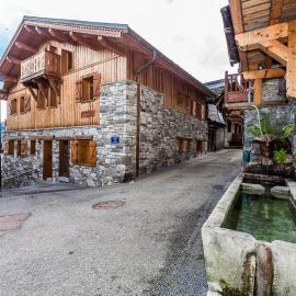 Chalet 20 pers retour skis au pieds