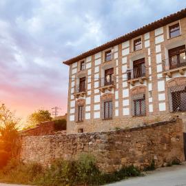 Casa Calvo SXVI Casa palaciega aragonesa, hotel a Santa Eulalia la Mayor