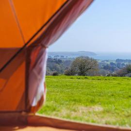 Furnished Bell Tent 4, hotel u gradu Sent Ostel