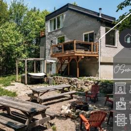 O Sommet -Game room-Spa-sauna-Lake Access
