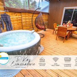 Ti Kaz Limonaderie - Jacuzzi & Parking - 3 voyageurs, hotel di Saint-Denis