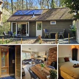 Knus Boshuis in de Natuur met Sauna, Hotel in Mariënberg