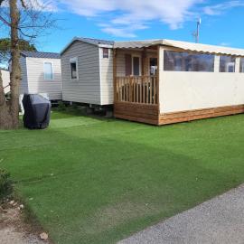 Mobil-home tout confort, clim, 8 personnes
