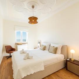 Viesnīca Horizonte Azul - New Renovated with Sea View Nazarē