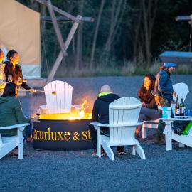 Naturluxe & Stars, hotel Watkins Glenben