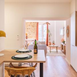 Superbe appartement 2 chambres centre ville