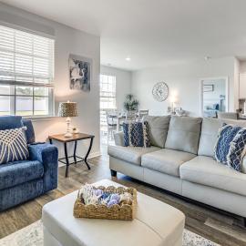 Gateway to Emerald Isle! Coastal Gem w/ Golf Cart