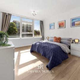 Stylish 2BR Putney Flat - Sleeps 4 - Family & Contractors Stay - Wimbledon & Thames - Parking