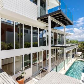 Sophisticated coastal sanctum with panoramic views