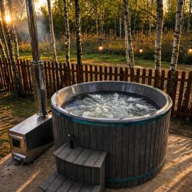 Domek Na Wyłączność Z Prywatnym Ogrodzeniem w Cenie Sauna i Jacuzzi Rowery Grill Pyszne Śniadania Blisko Suntago Stan Spokoju Tu i Teraz Wdech i Wydech