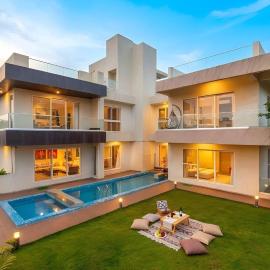 Villa Azul by StayVista, offering A snooker table, Terrace, Swimming pool & A spacious lawn with a charming gazebo for a perfect getaway