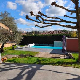 Charly में, होटल Maison Montellier - piscine