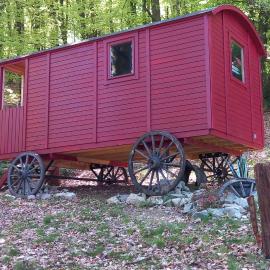 Roulotte Western, hotel a Glux
