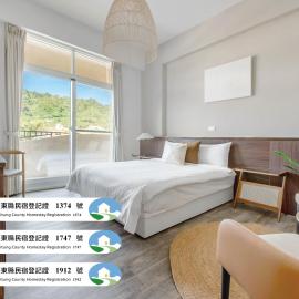 Taitung Yu Krung Style Easy Stay丨Caihong Shiliu丨Xifu Yuange、台東市のホテル