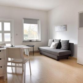 Ferienwohnung Schilfsruh  Ruhige, gut ausgestattete Ferienwohnung am Stettiner Haff