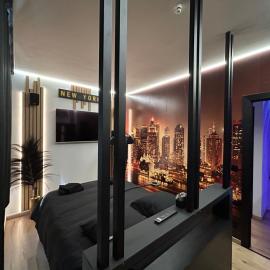 Chambre business-romantique, jacuzzi, billard, clim
