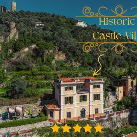 Historic Castle Villa 1 - Sea View & Garden, ξενοδοχείο σε Noli