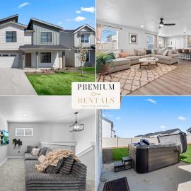 Spacious 5BR - Gamer Room - Hot Tub & Pool Access, hotel in Meridian