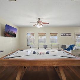 Baytown Htown Escape Air Hockey Yard BBQ Games
